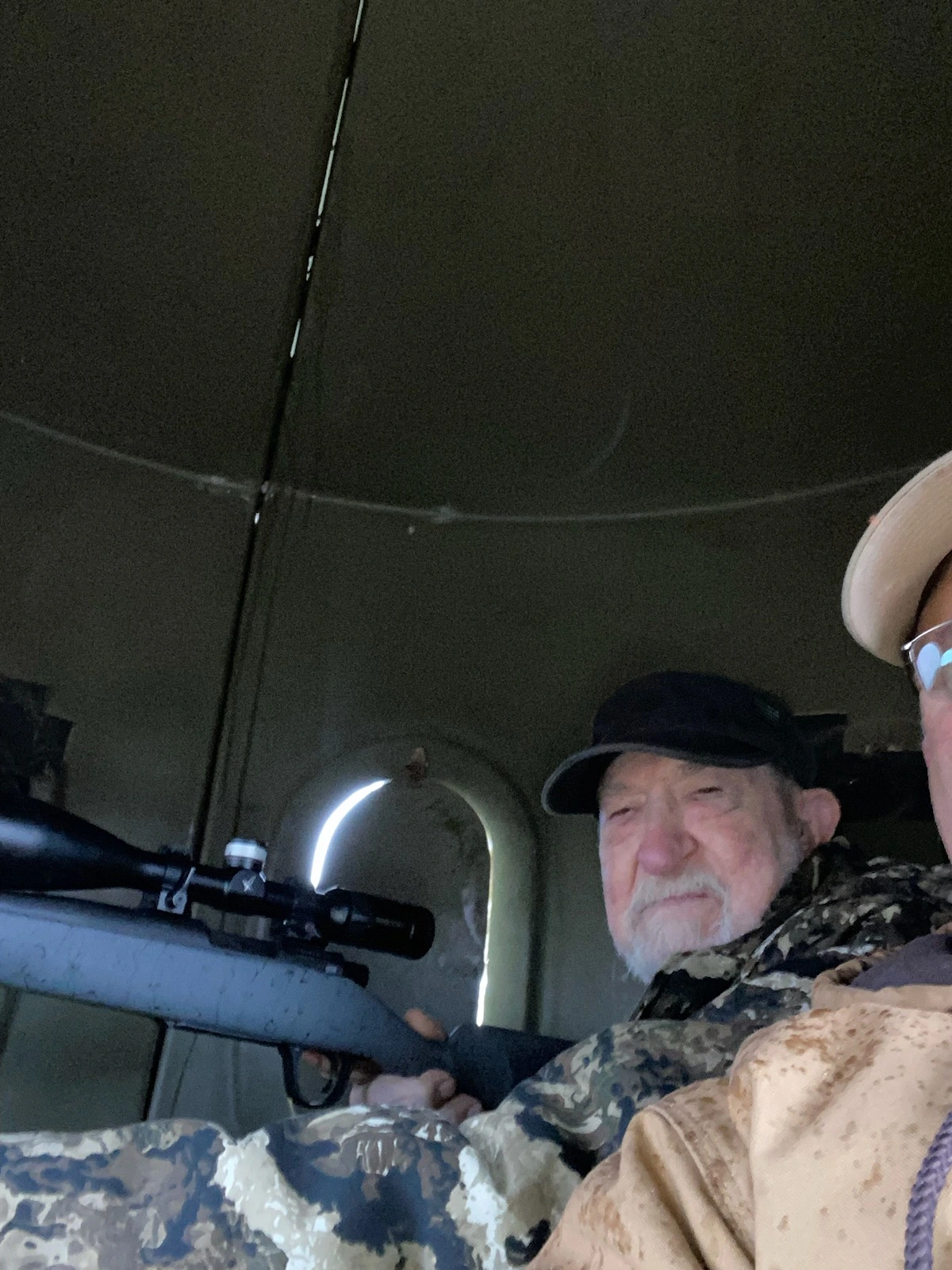 Portrait of a veteran participant during an outdoor trip